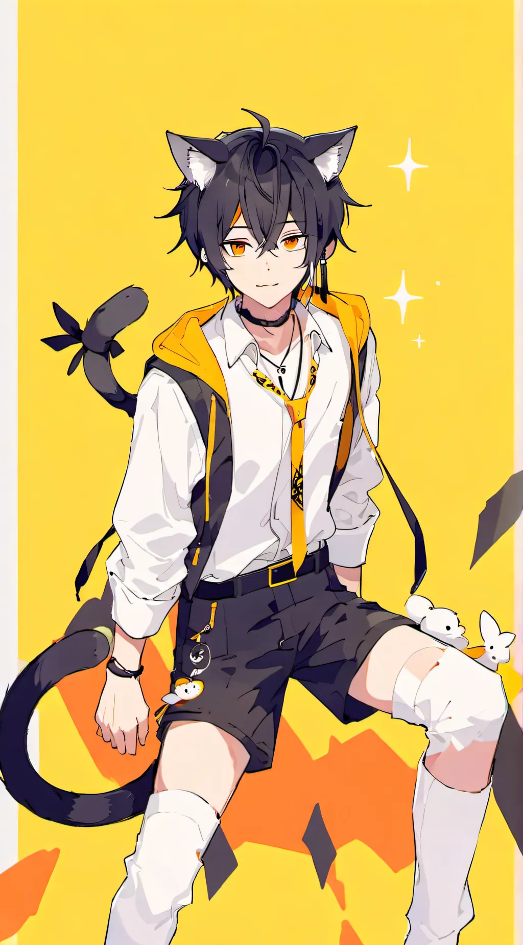 ai character: aizawa x mic  background