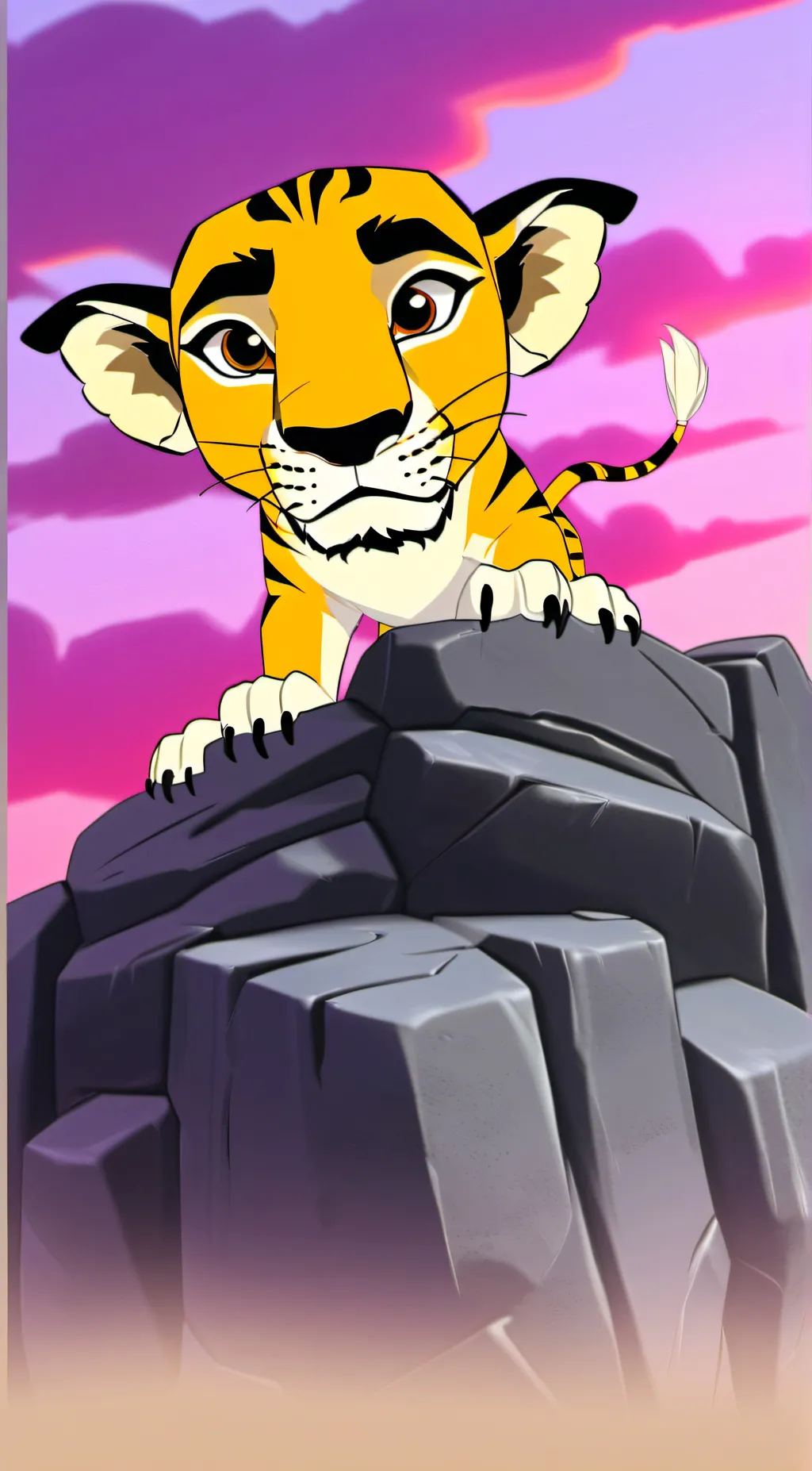 ai character: Kion background