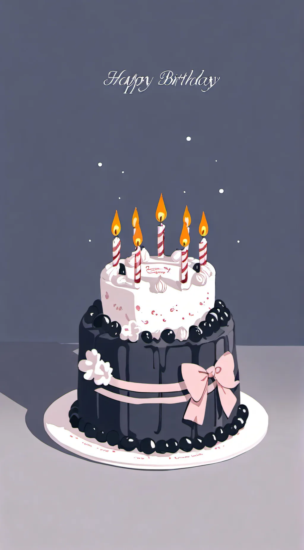 ai character: Anna's birthday  background