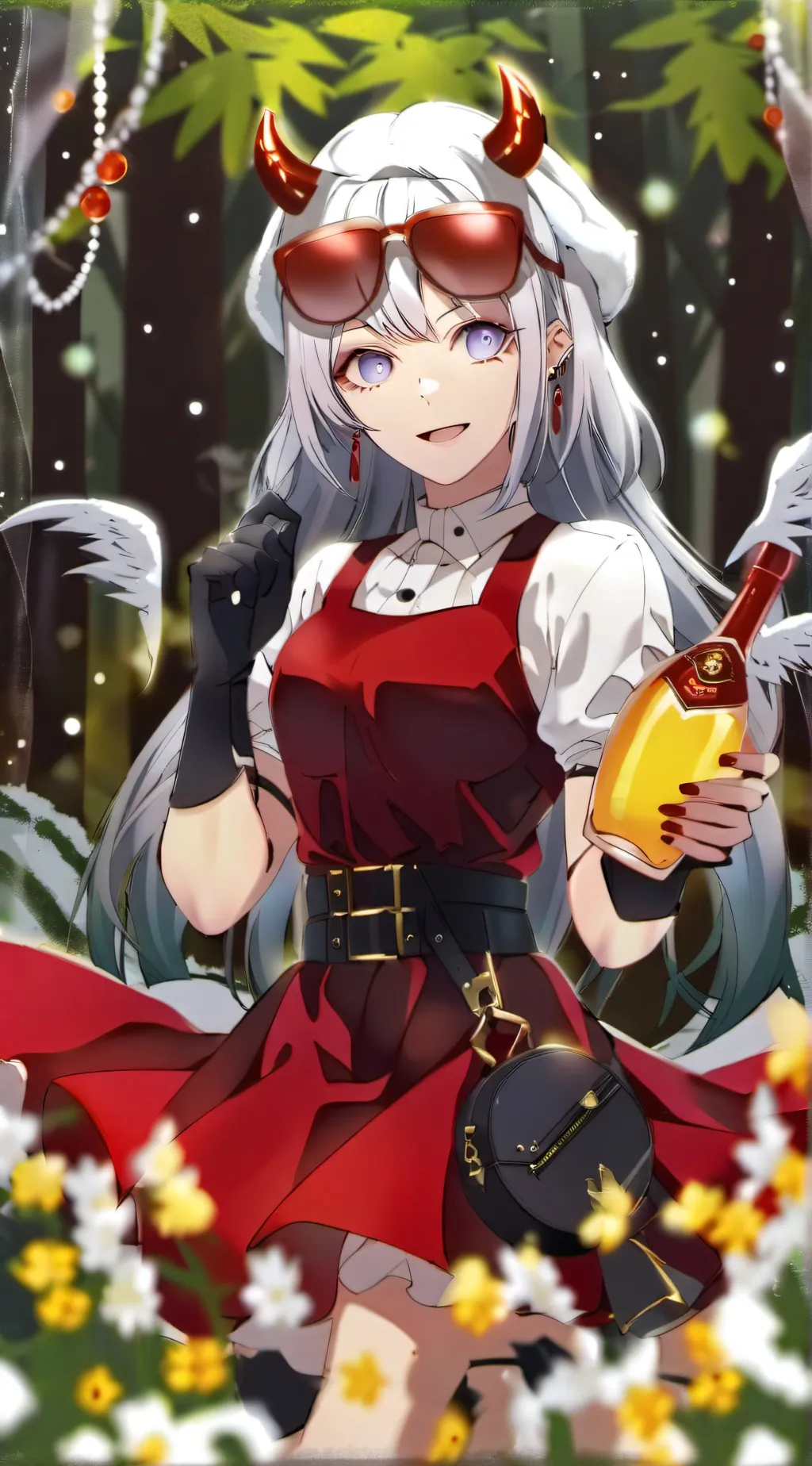 ai character: Lunar background