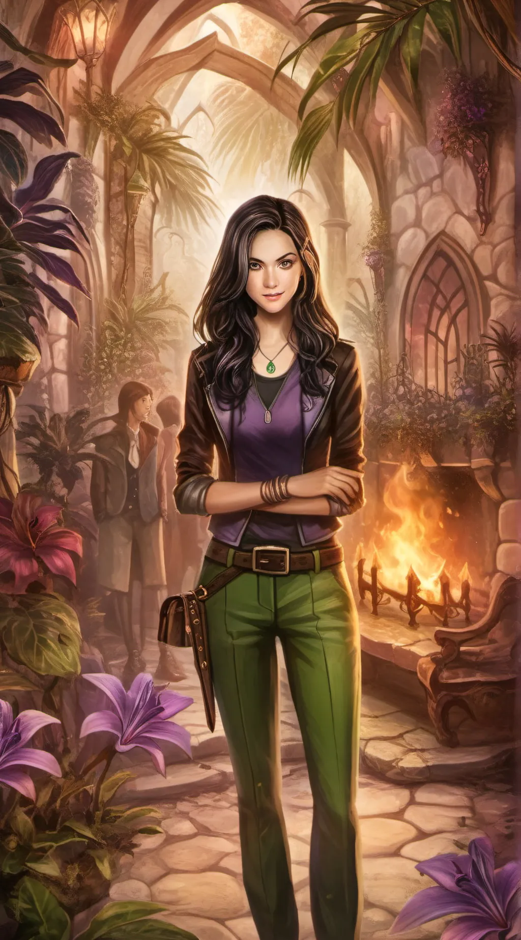 ai character: Heather background