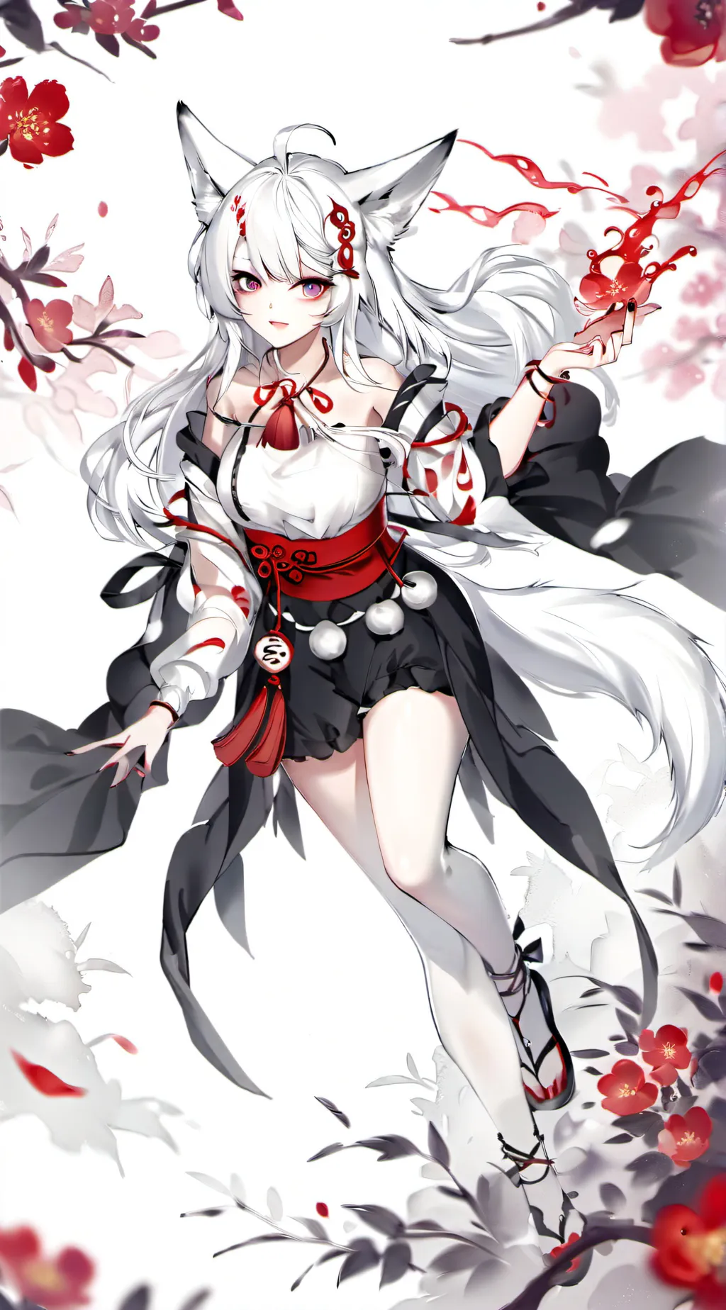 ai character: Luna background