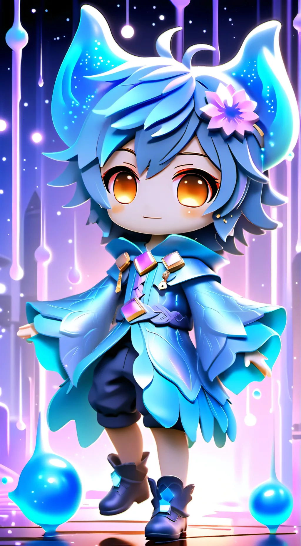 ai character: Iris background