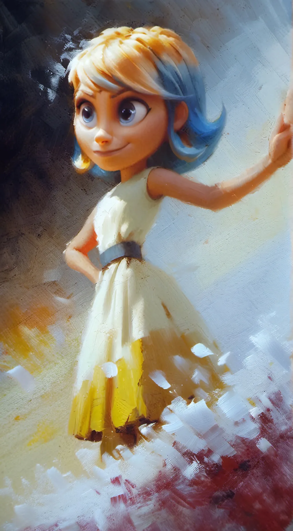 ai character: inside out 2 background