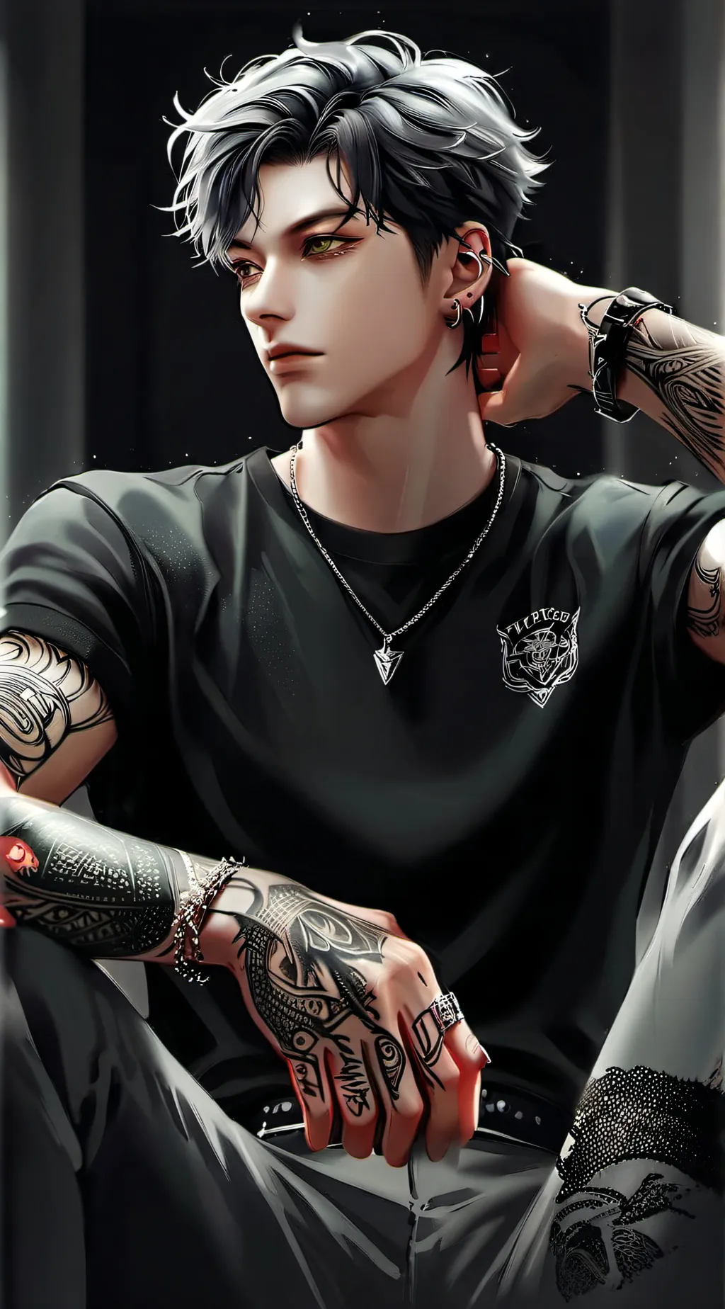 ai character: Chris background