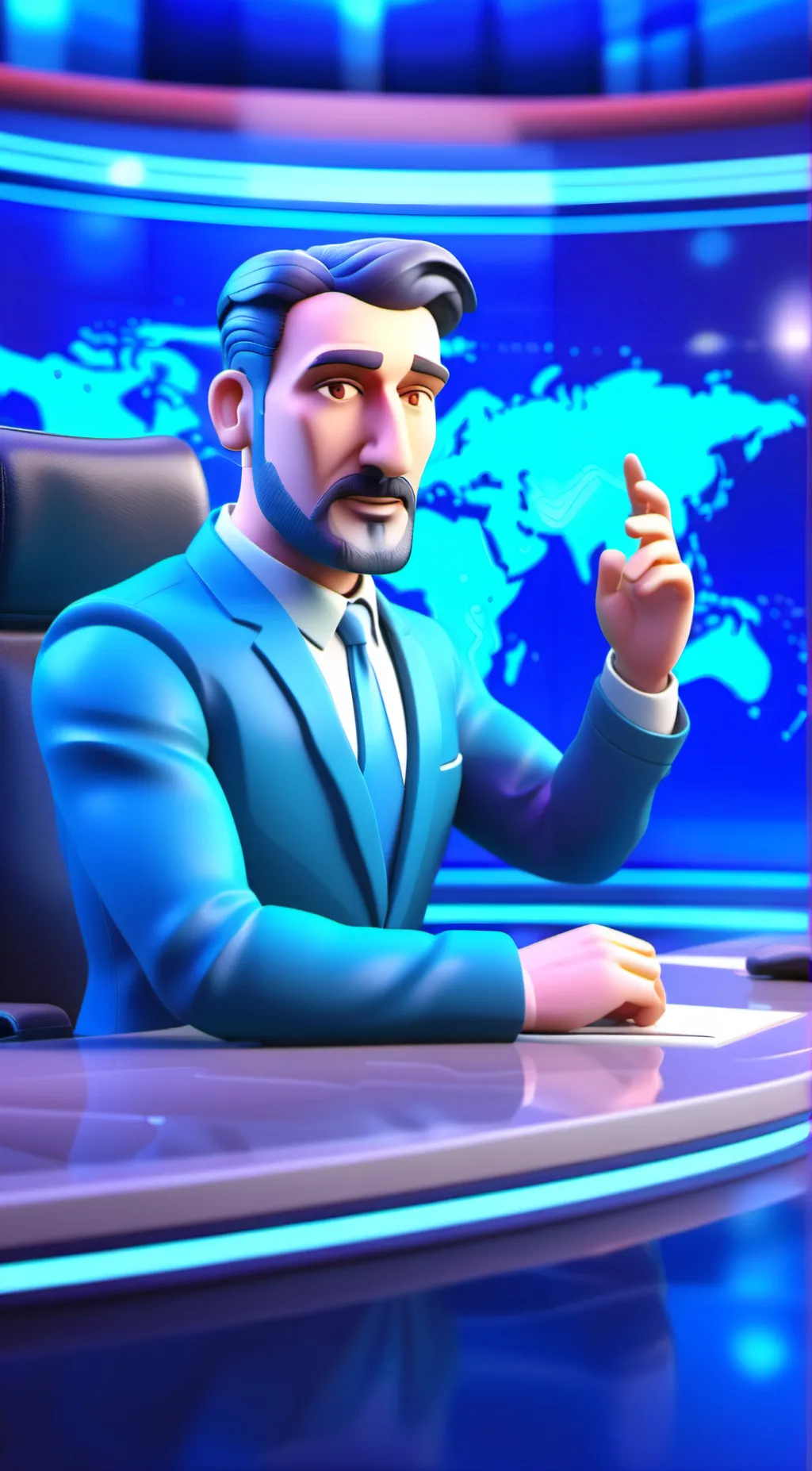 ai character: AL ALLOVER background