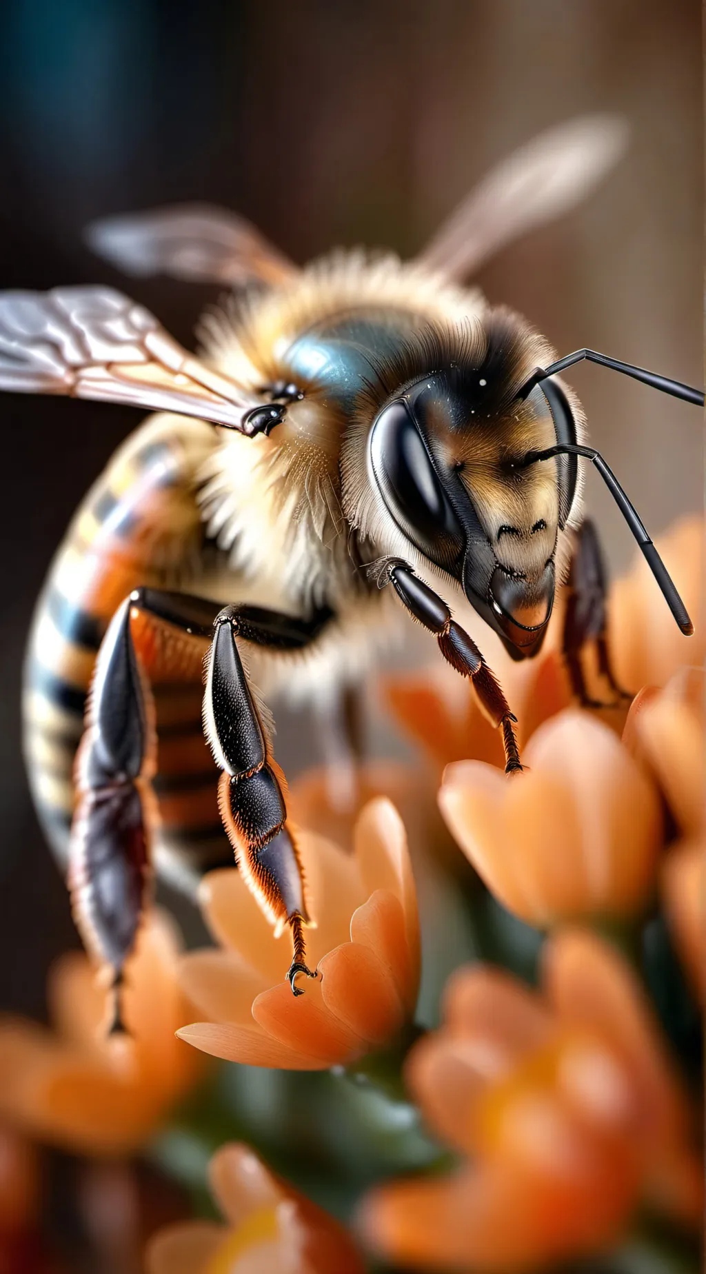 ai character: Honeybee background