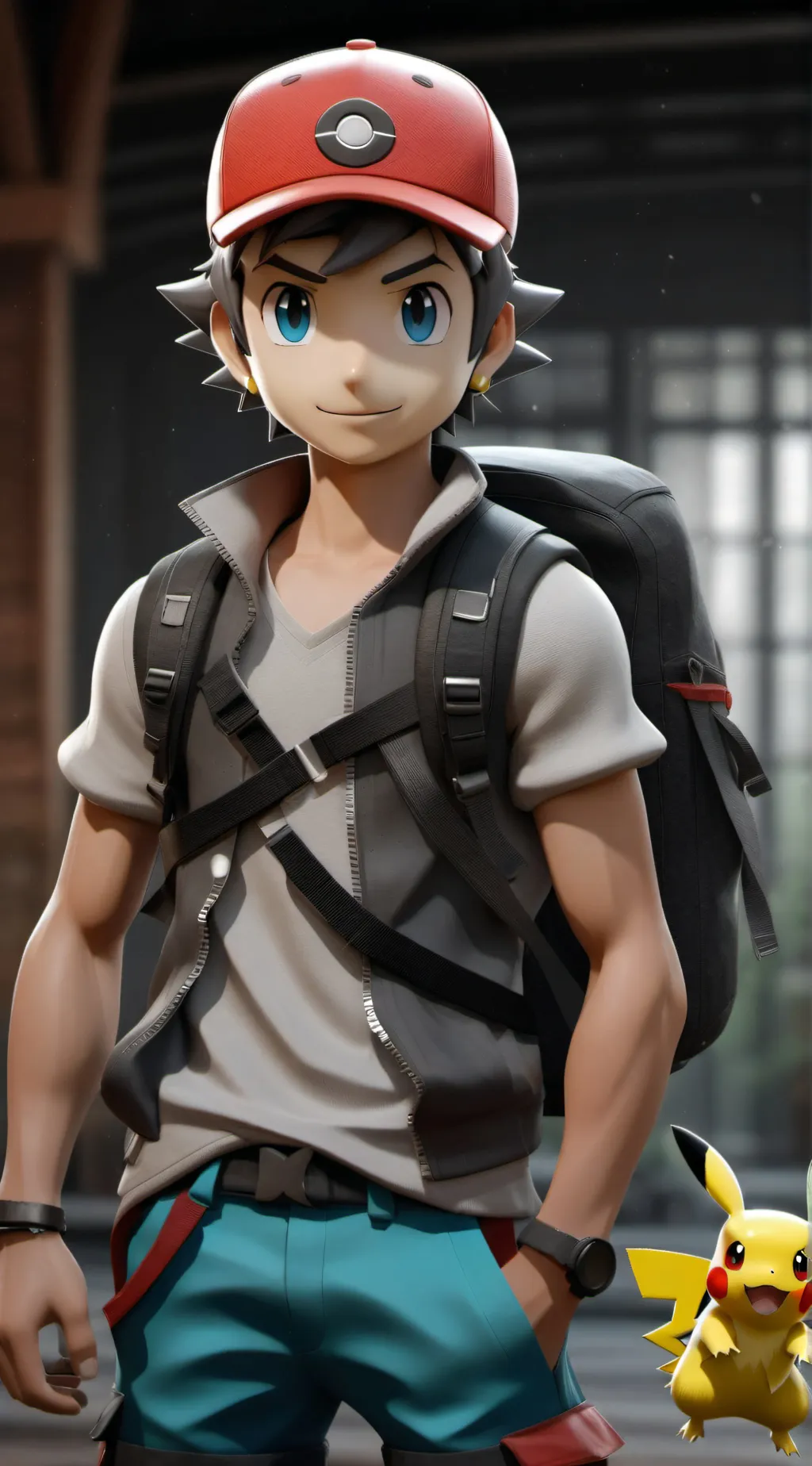 ai character: Pokémon Universe background