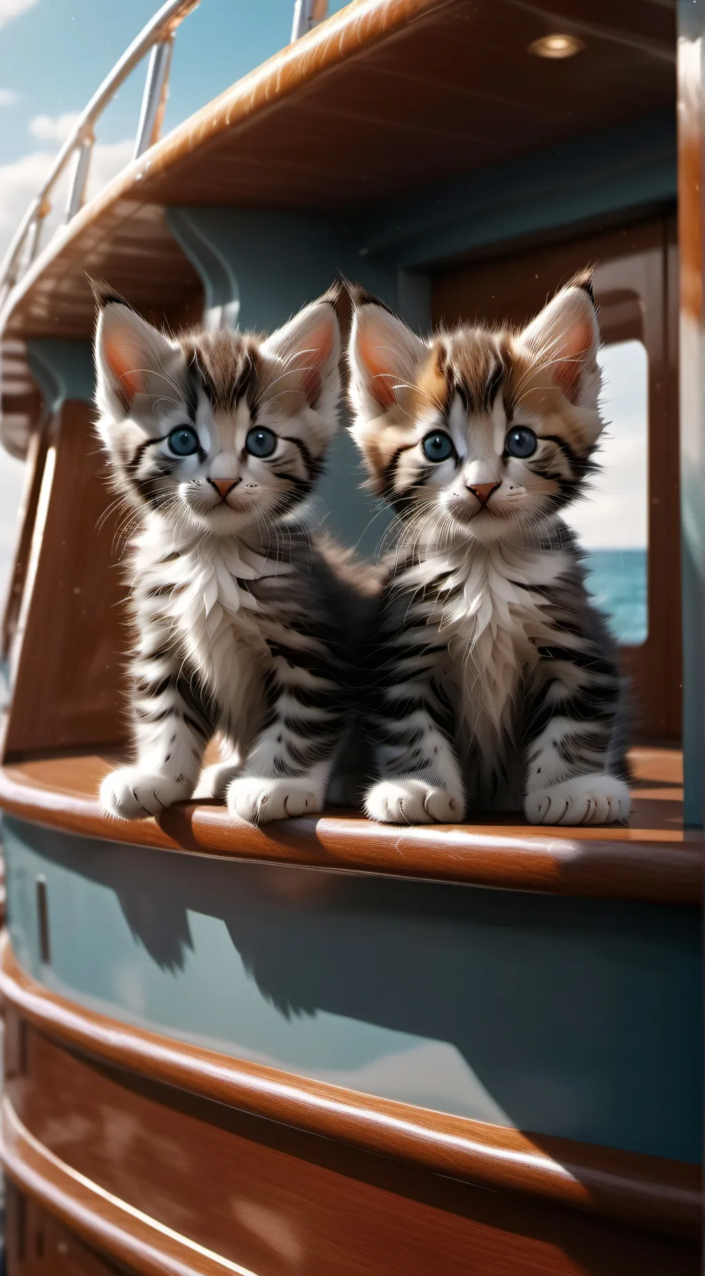 ai character: kitten cruise background