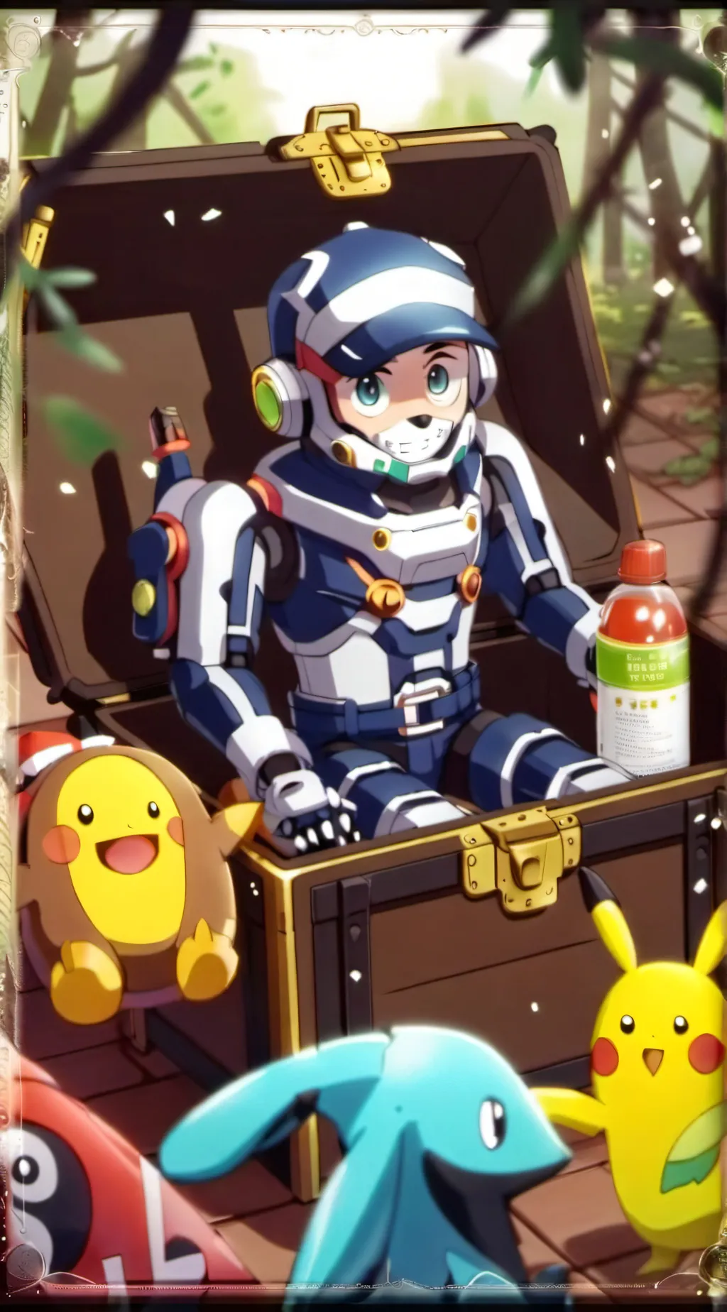 ai character: key background