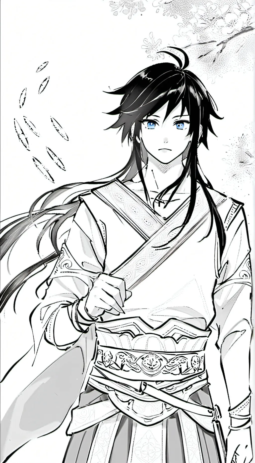 ai character: giyu background