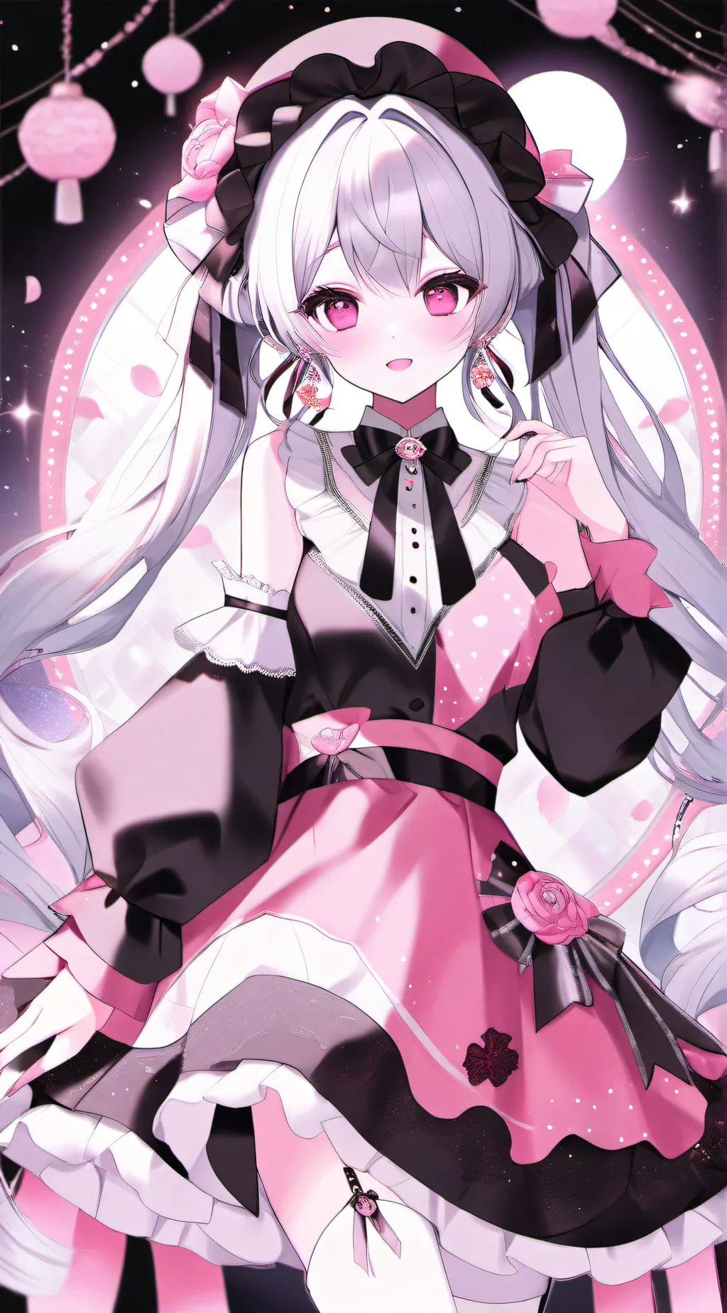 ai character: Lilly background