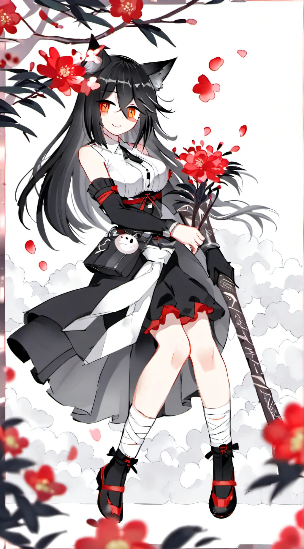 ai character: Demon slayer background