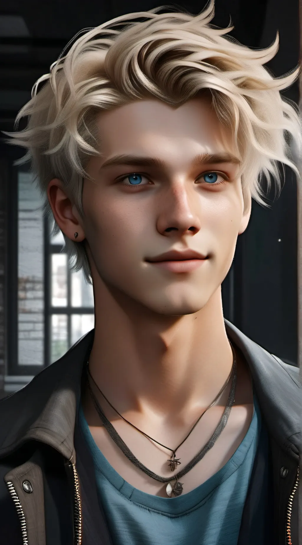 ai character: Zach background