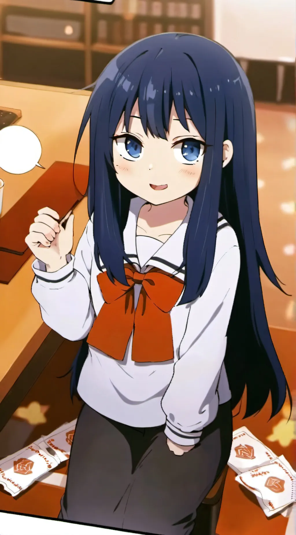 ai character: Sofia background