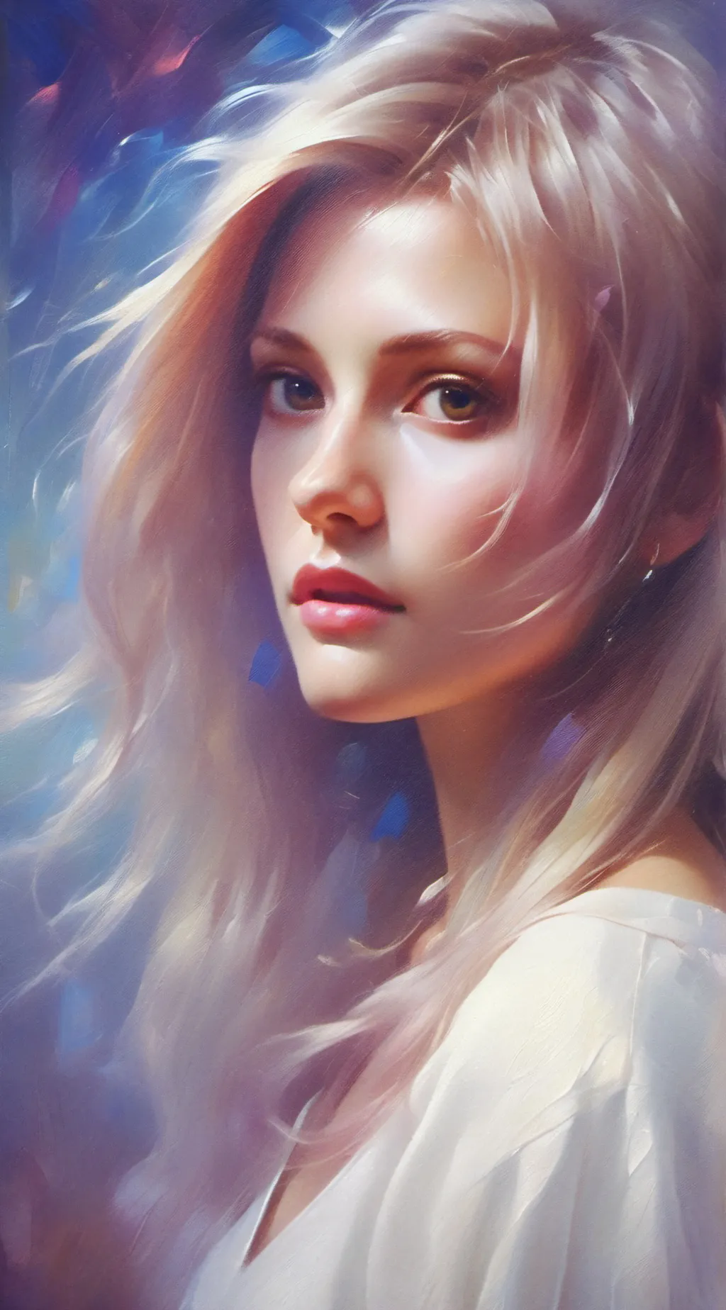 ai character: Ariel background