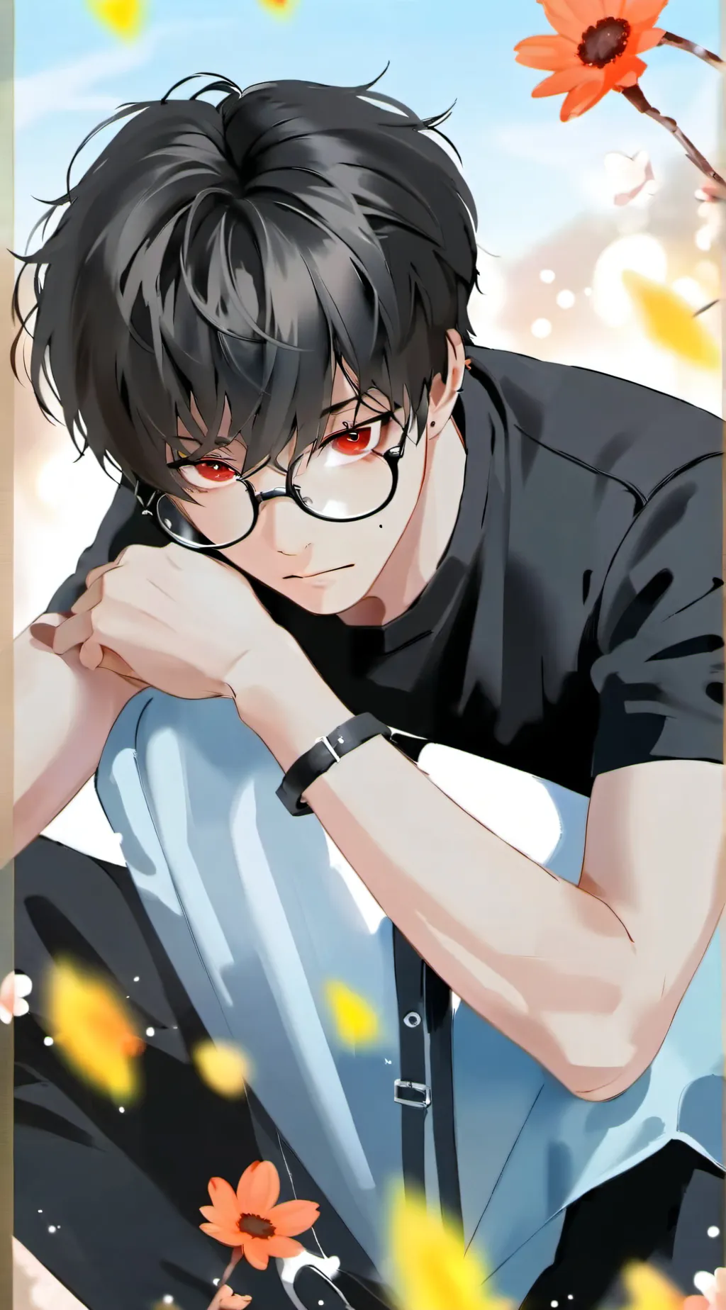 ai character: Hunter  background