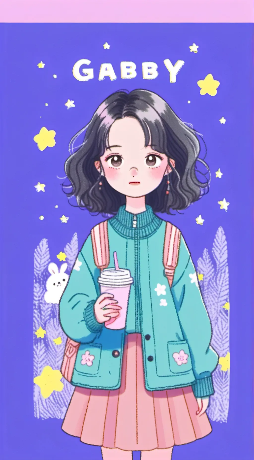 ai character: Gaby(or Gabby)  background