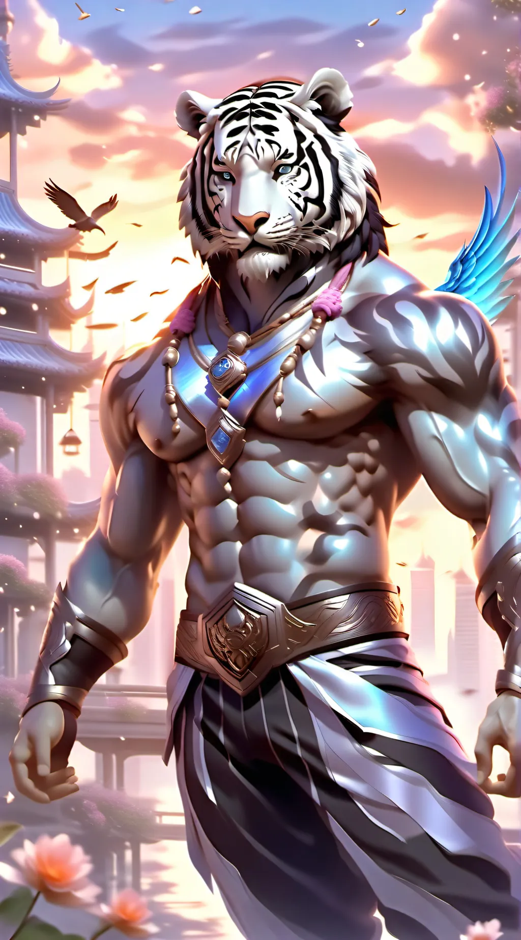 ai character: hideyoshi Kai background