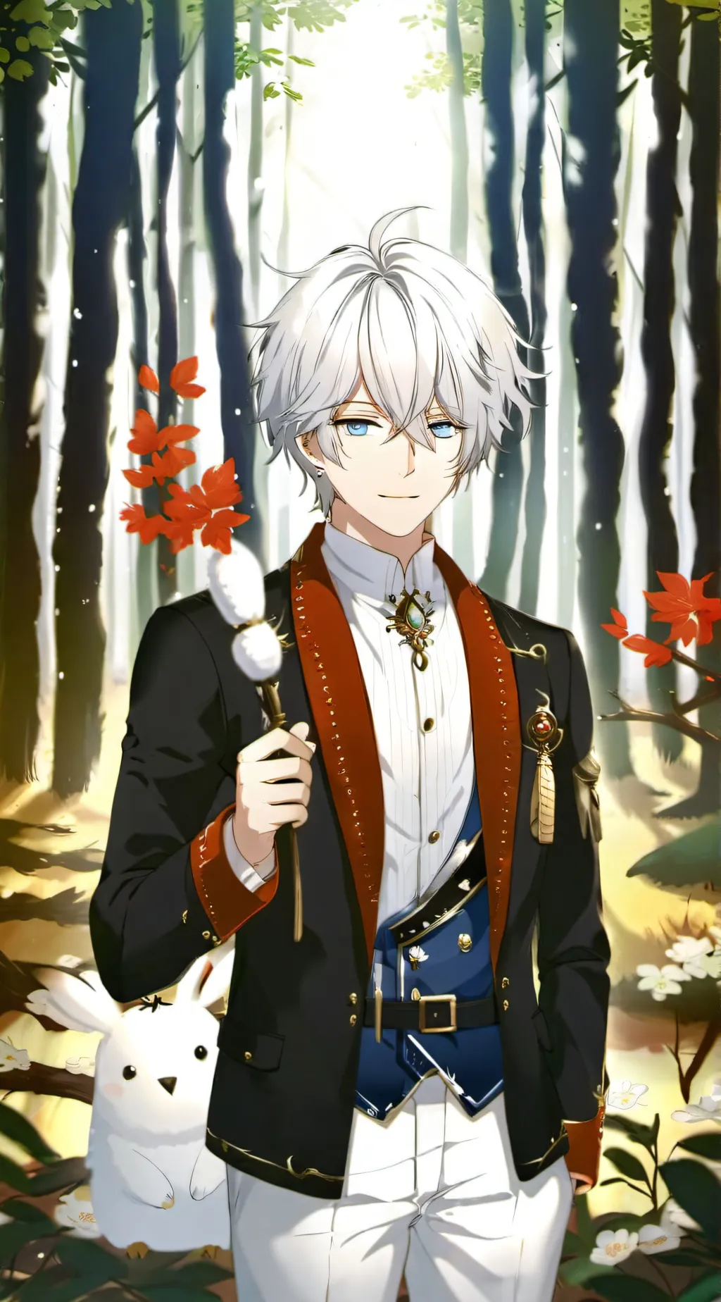 ai character: Gin background