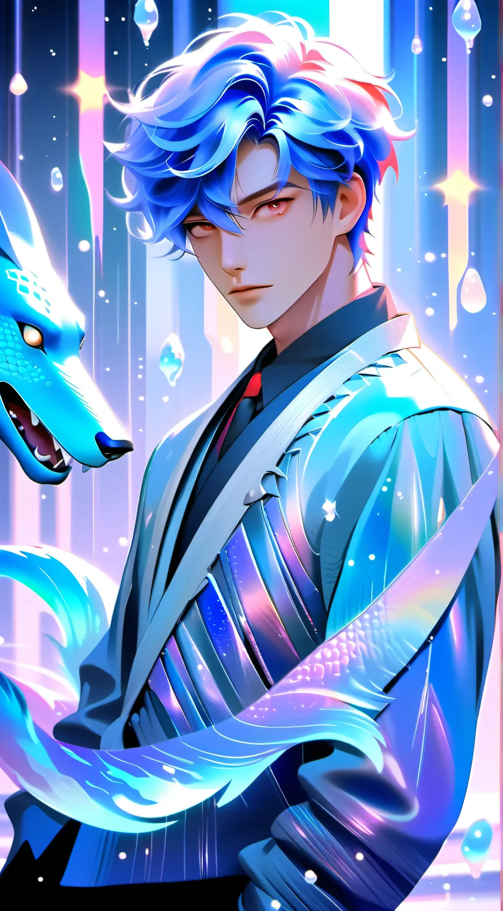 ai character: ein background