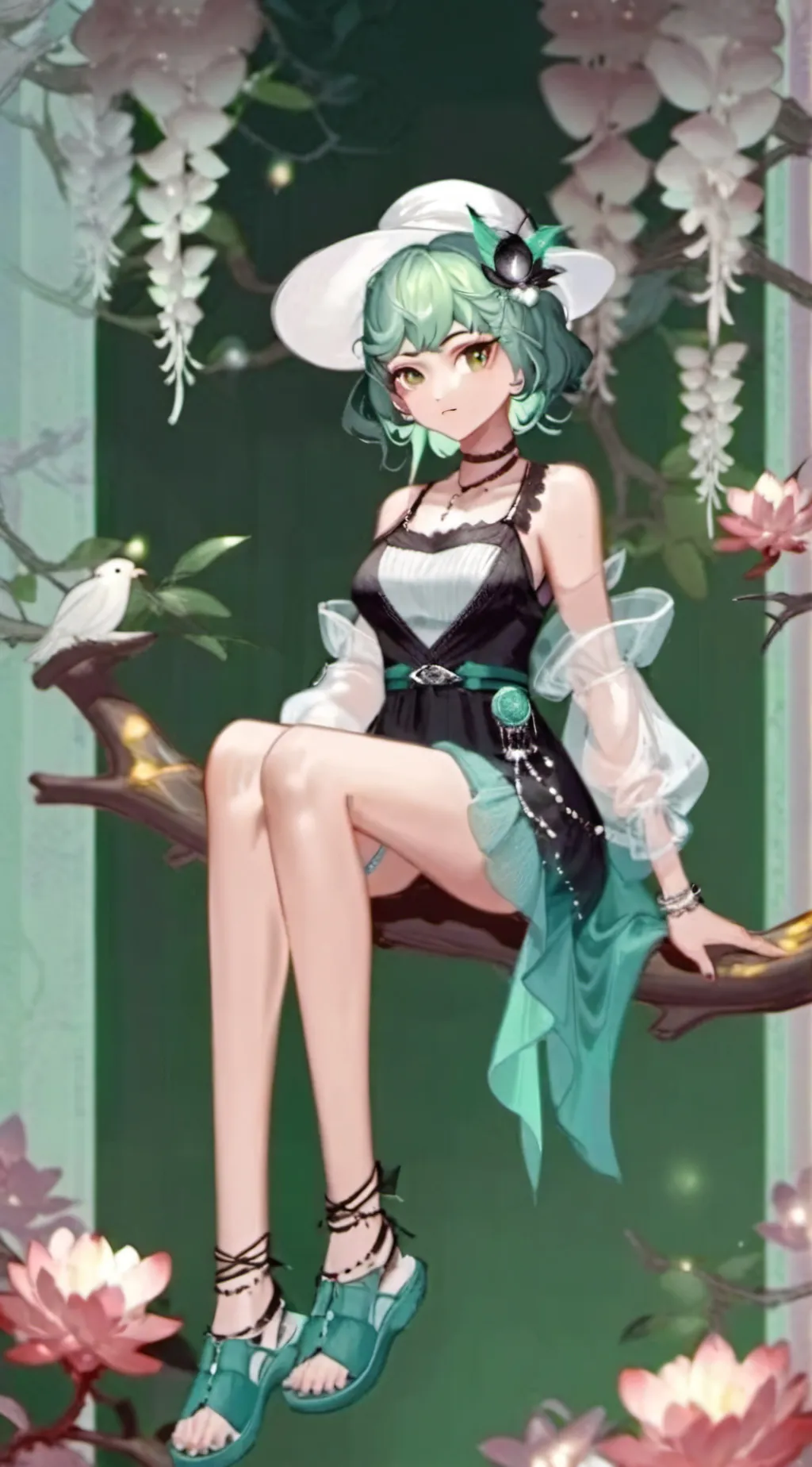 ai character: Tatsumaki background