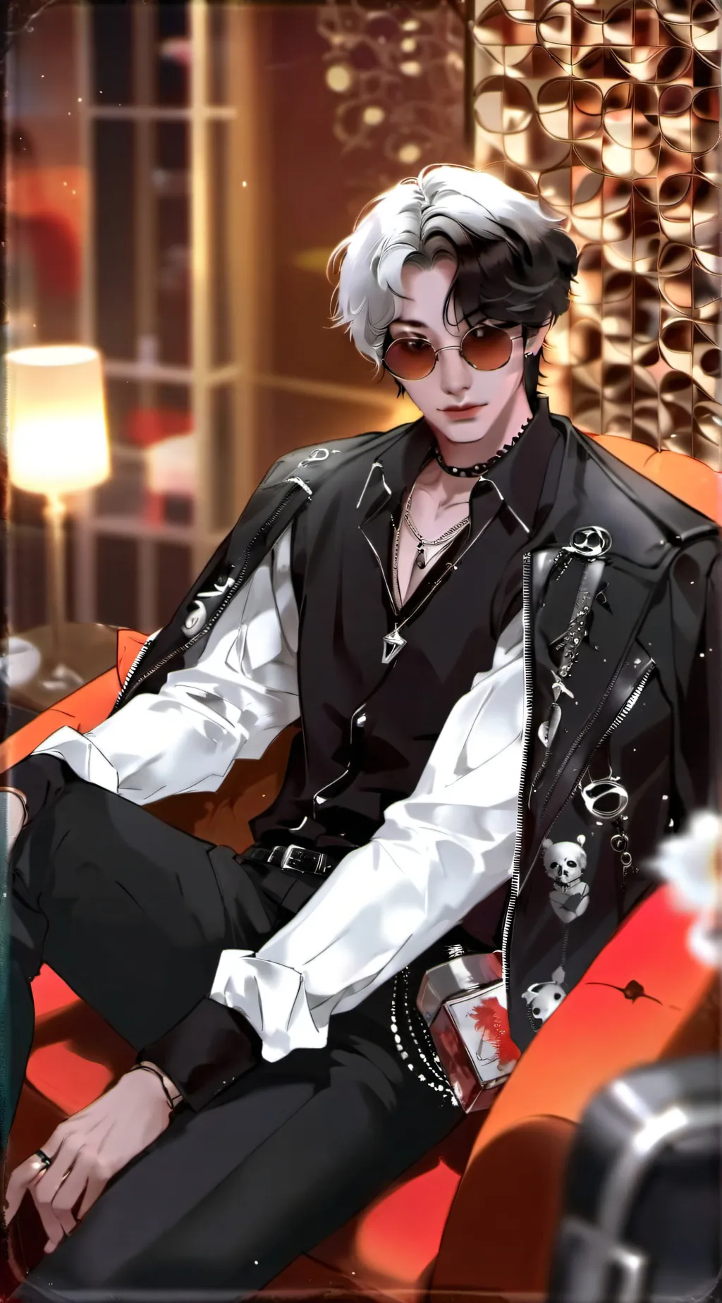 ai character: Leo background