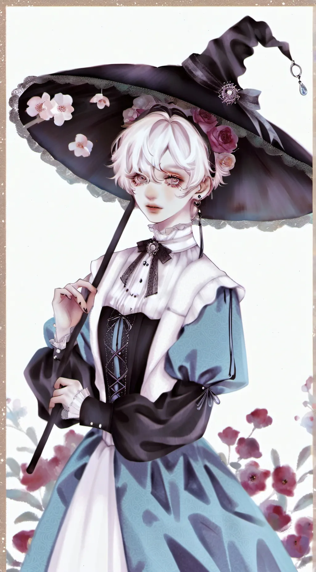 ai character: The vampire guy..† background