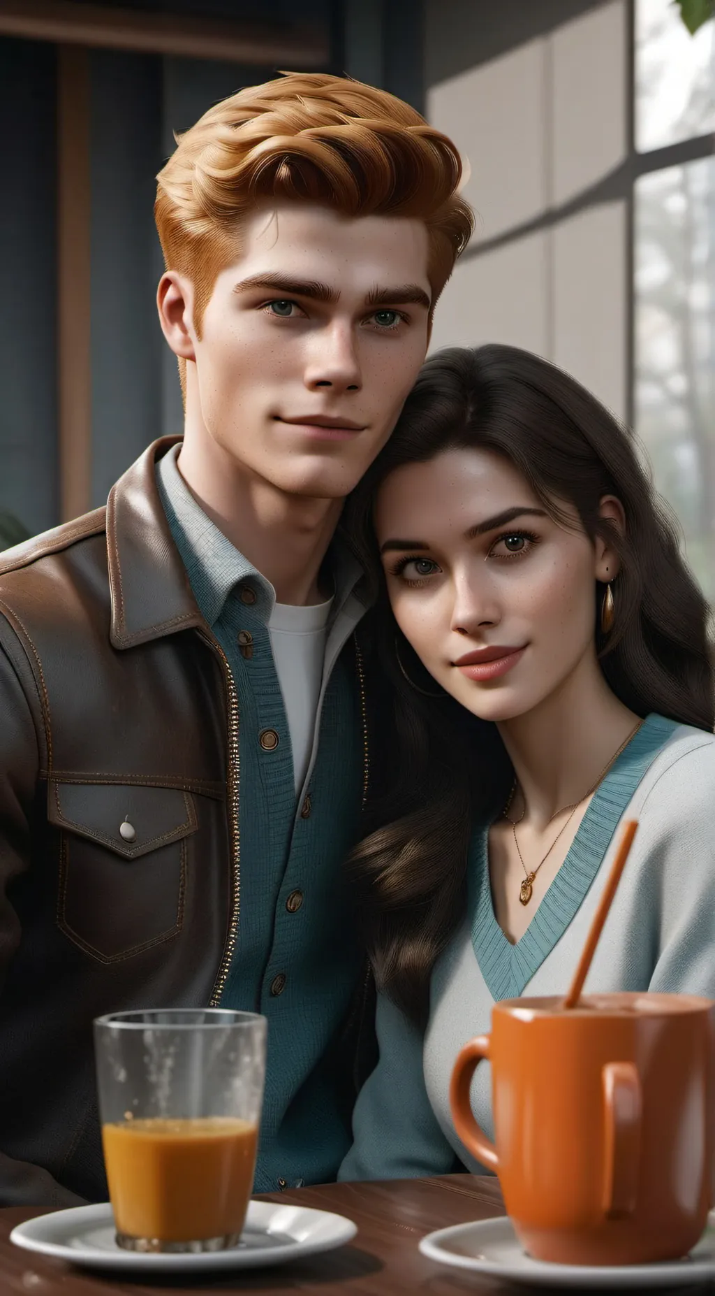 ai character: Archie Andrews  background