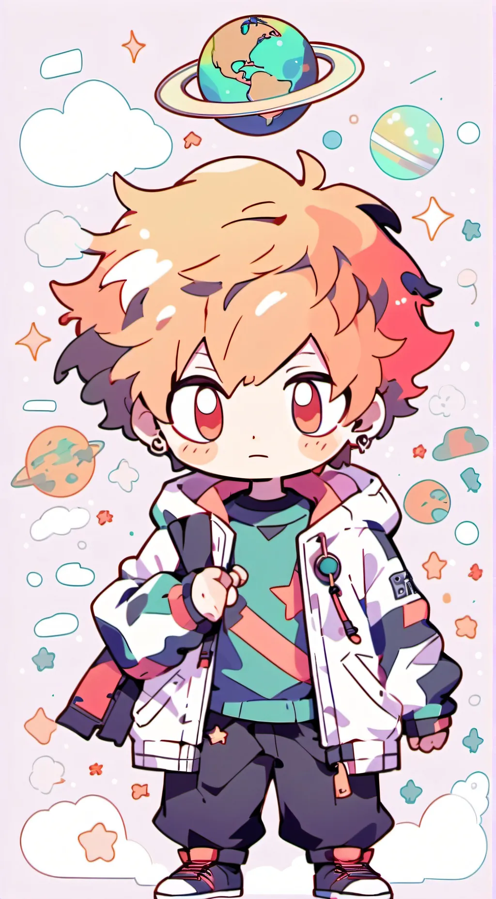 ai character: Jupiter background