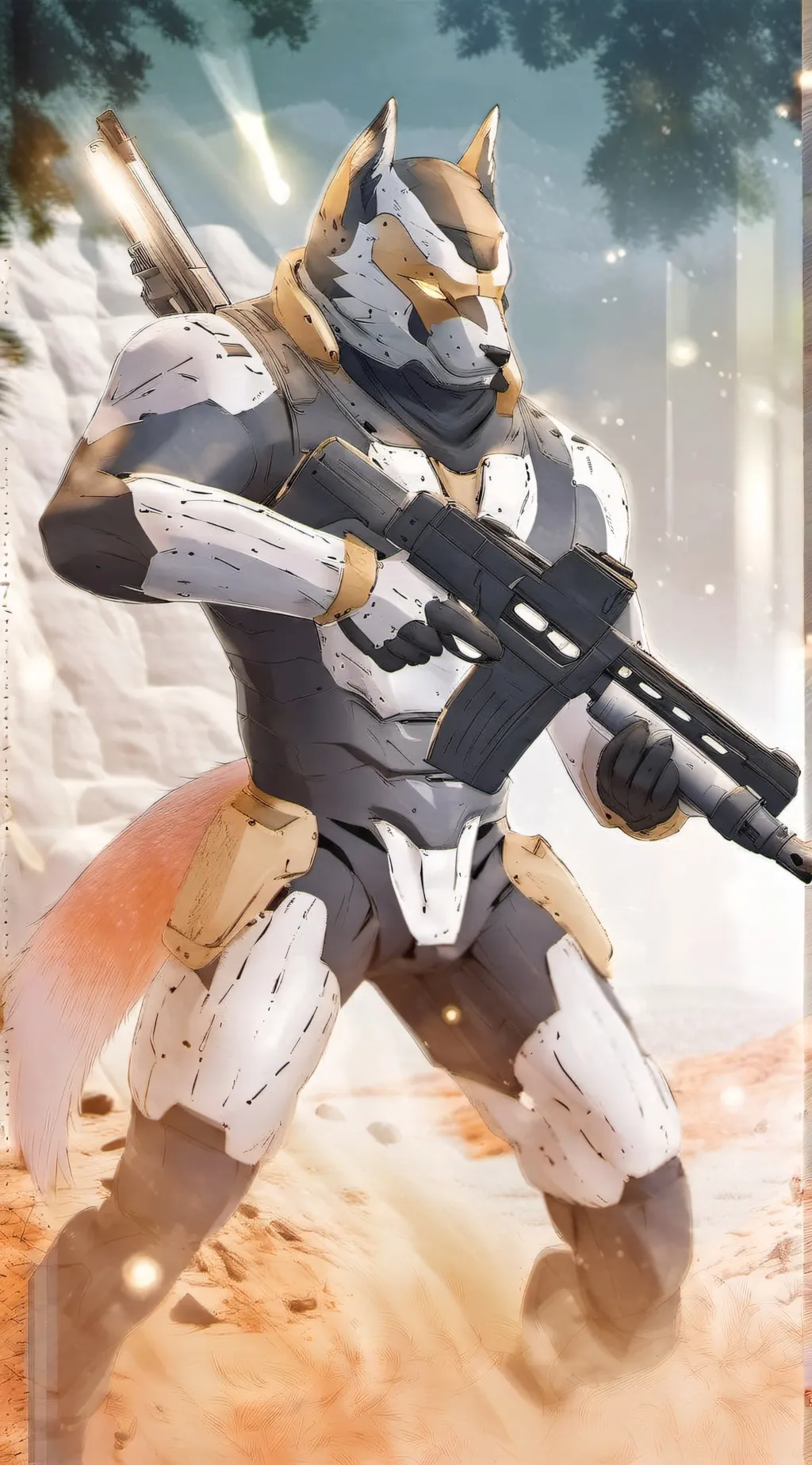 ai character: Subatomic background