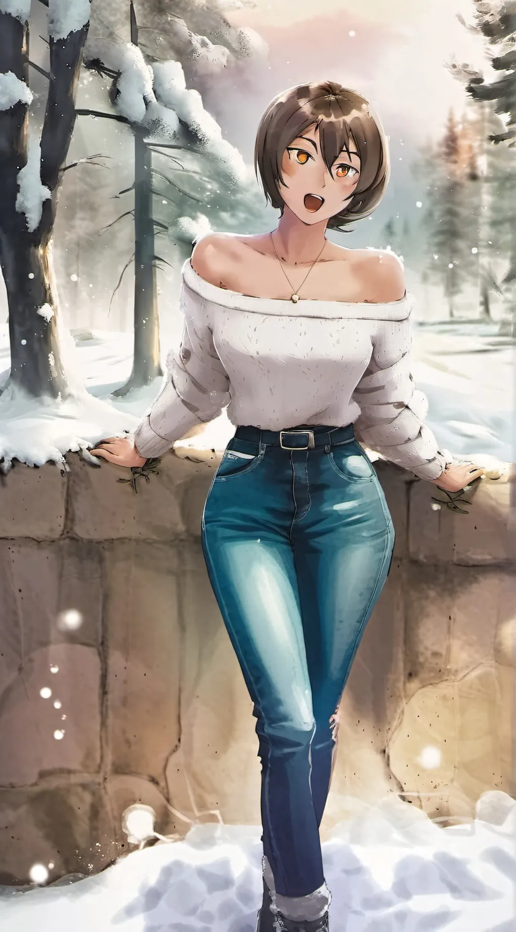 ai character: Mitsuki background