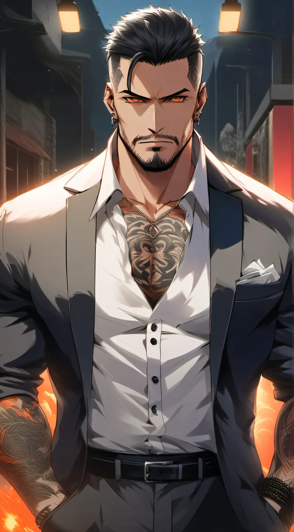 ai character: Tyron background