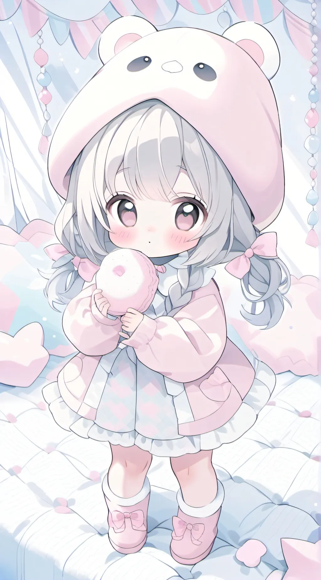 ai character: Lily background
