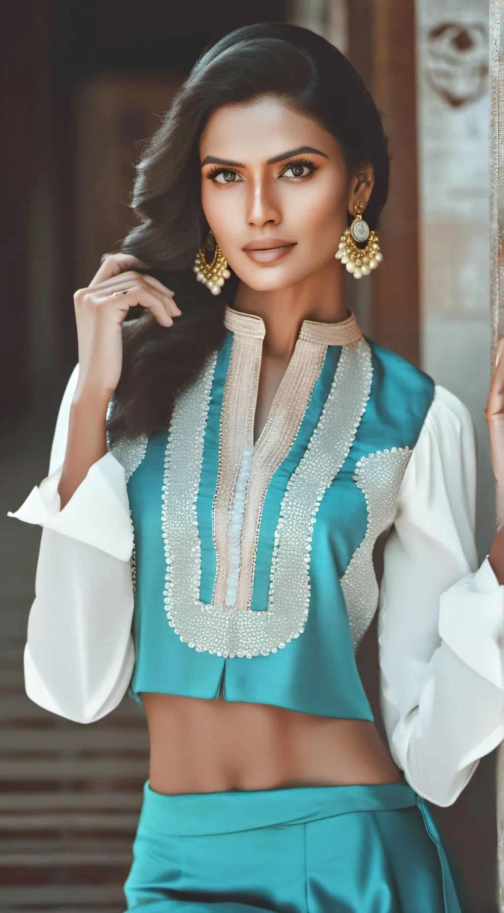 ai character: Hailey background