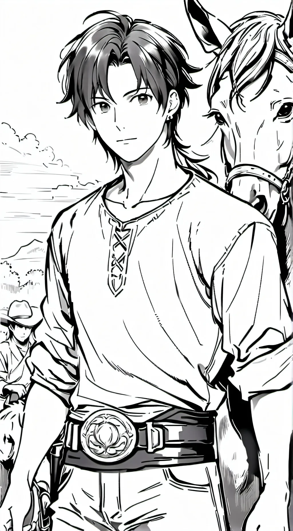 ai character: ➰Jacob➰ background