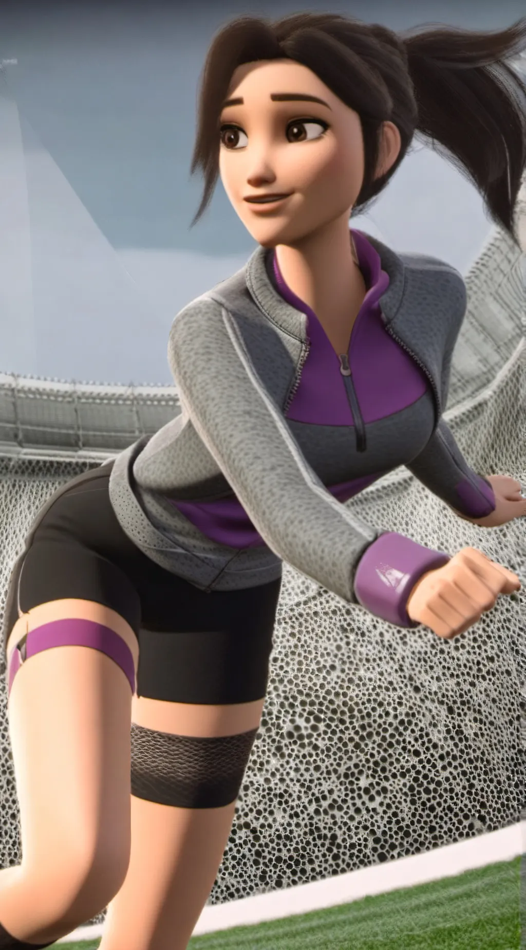 ai character: Yazmina Fadoula background