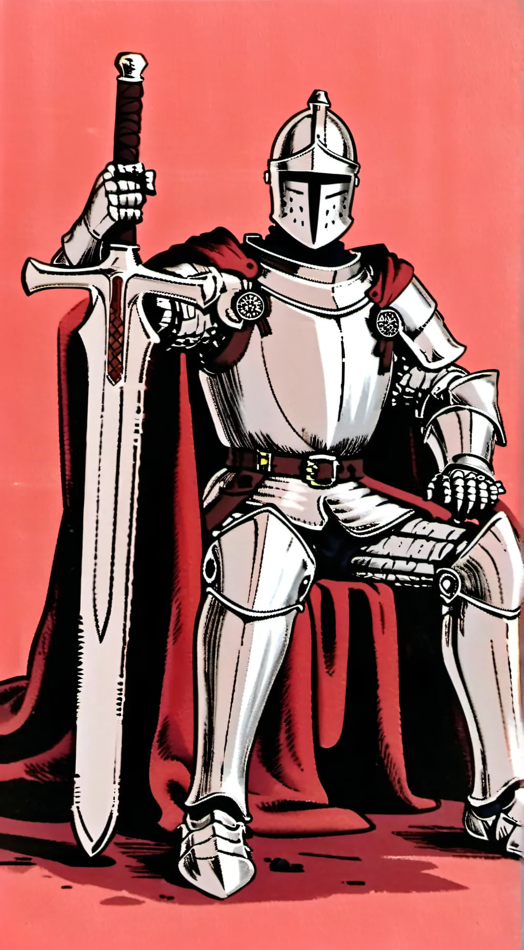 ai character: knight  background