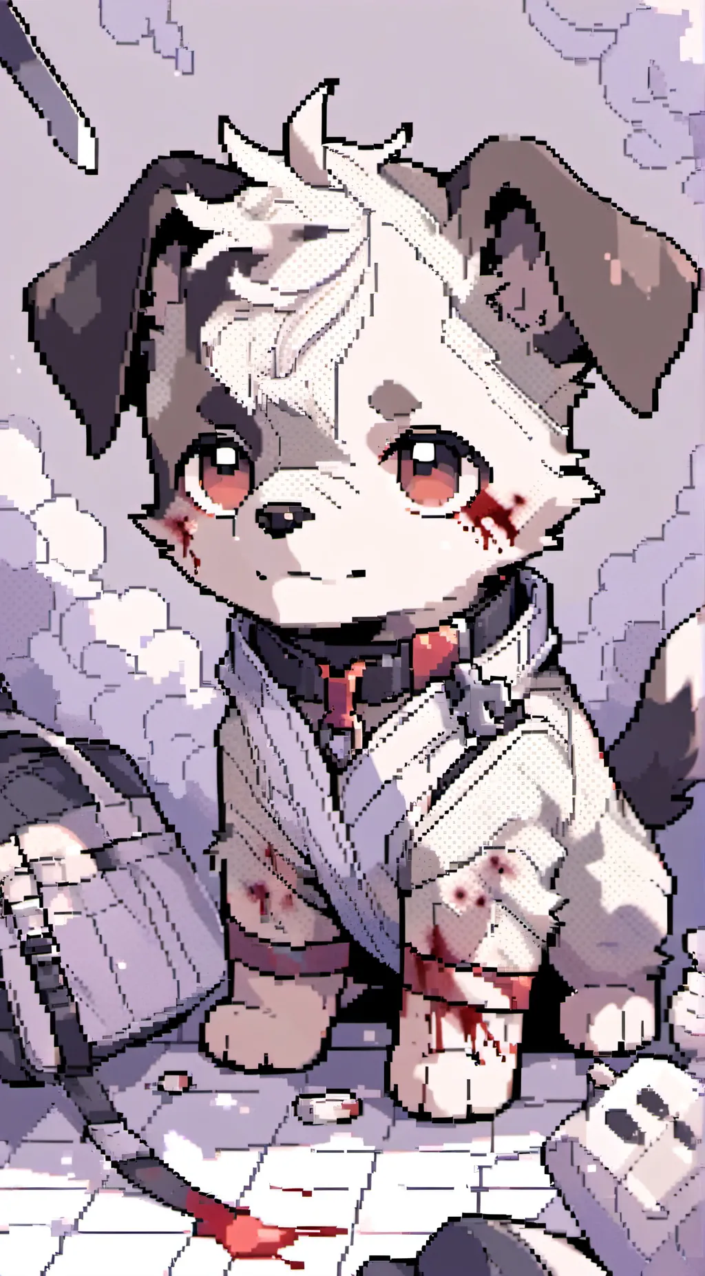 ai character: The Overworld AU background
