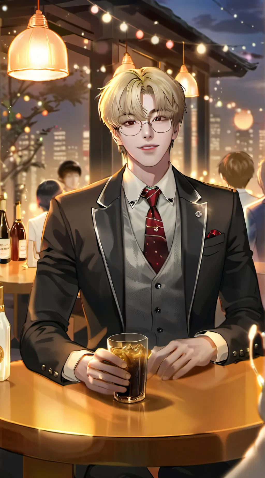 ai character: Addison background