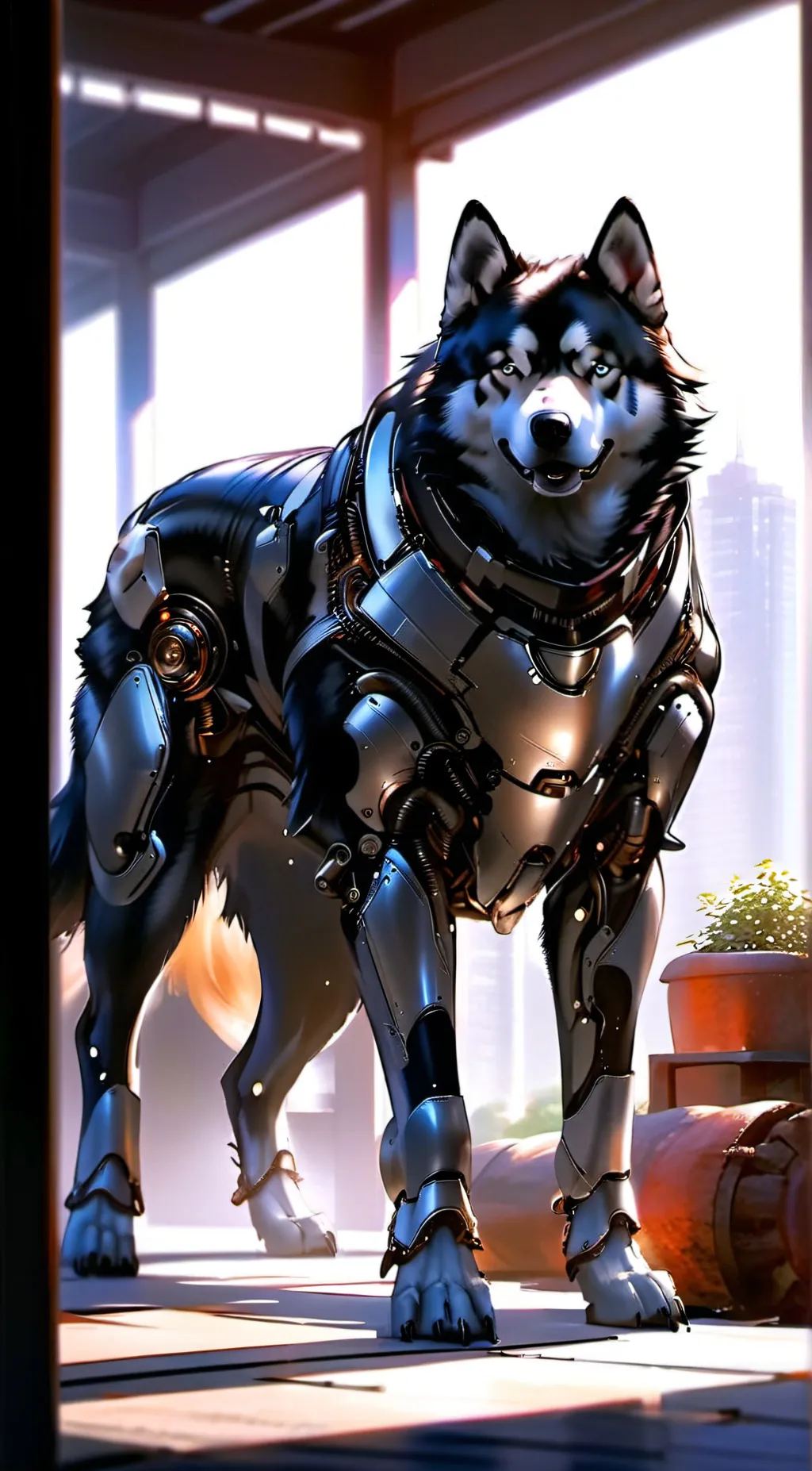 ai character: Max background