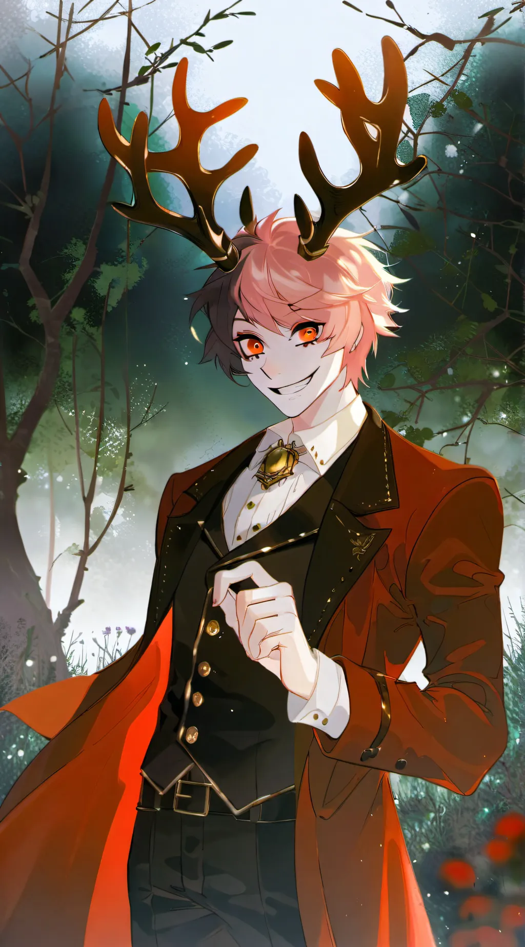 ai character: alastor  background