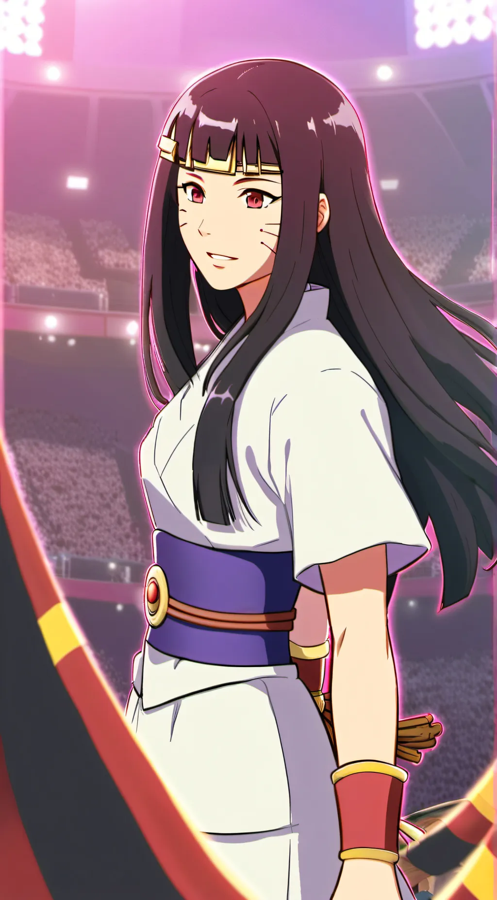 ai character: hinata background