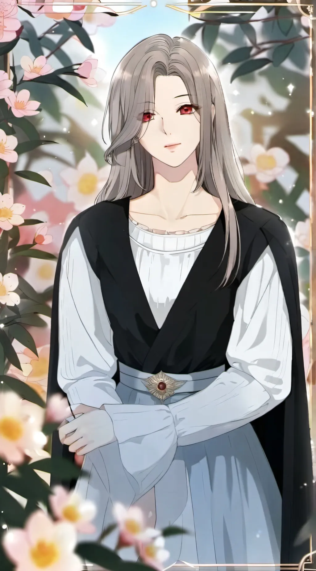 ai character: Luna background