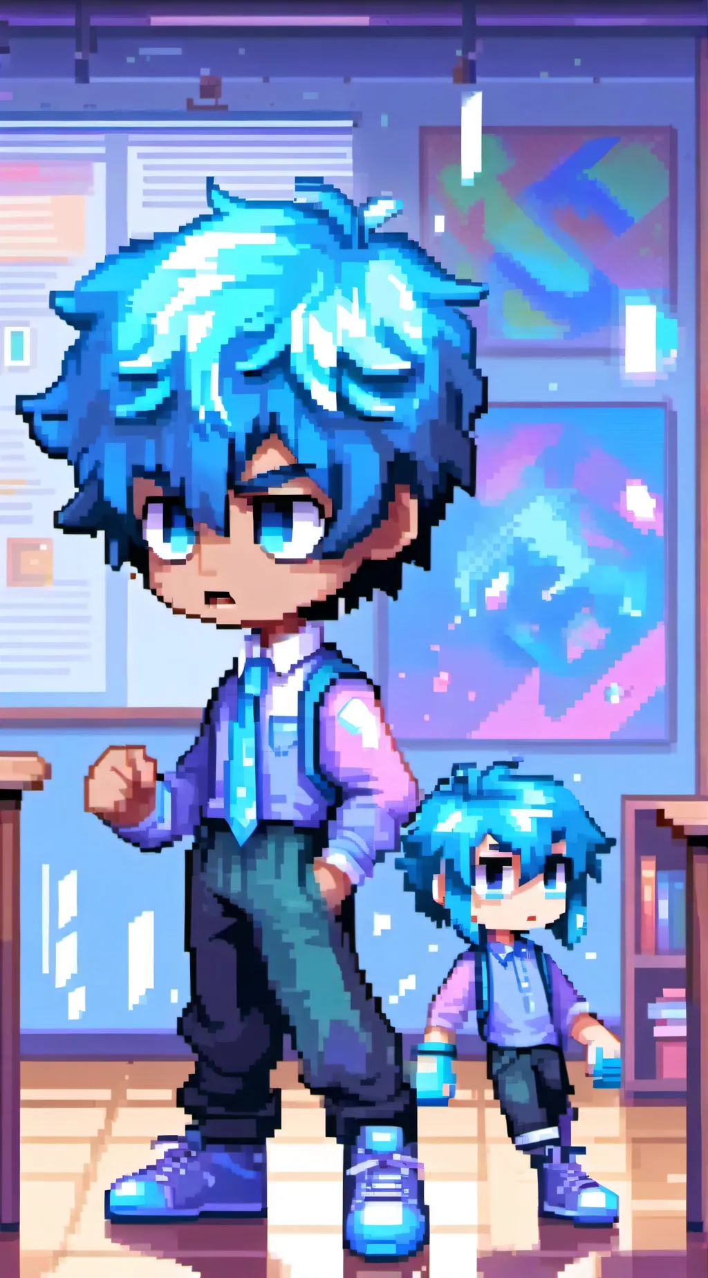 ai character: sam background