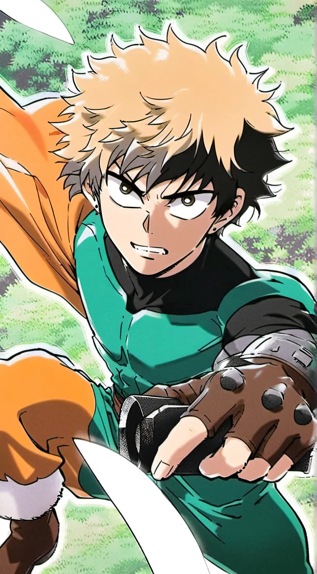 ai character: 💥Bakugo💥 background