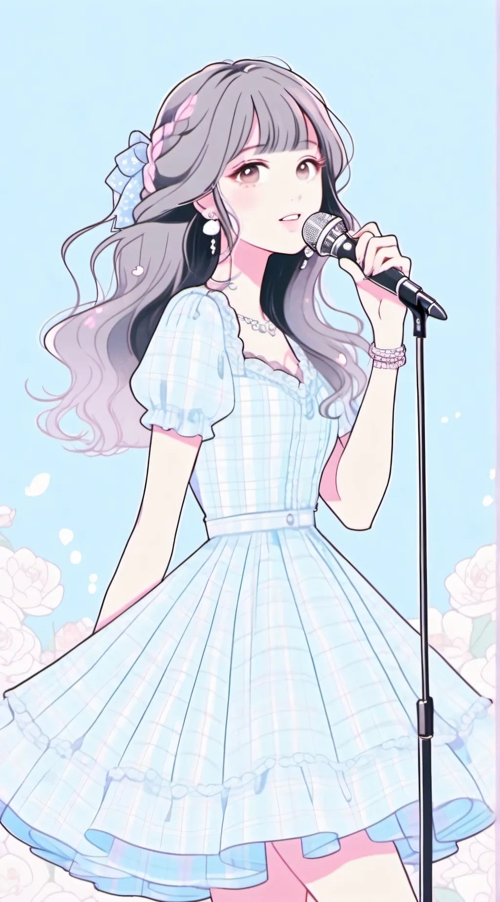 ai character: Melanie Martinez background