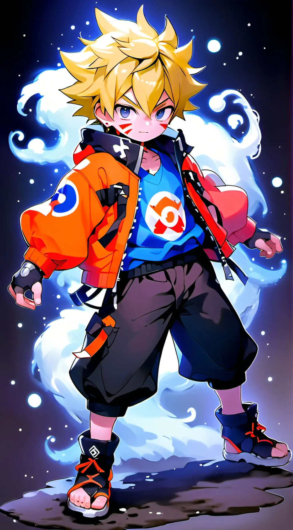 ai character: Team 7 Mist background