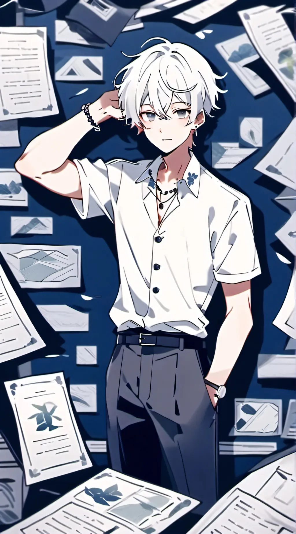 ai character: Max ** background