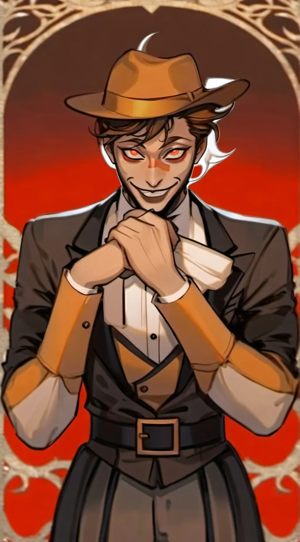 ai character: Human Alastor background